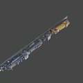 Vintage US Army Steam Locomotive on Railway Tracks with Classic Design