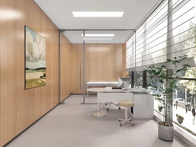 Hospital Outpatient 3d model