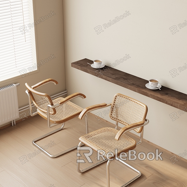 Modern Table and Chair Combination Dining Chair model