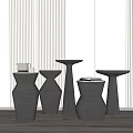 Modern Round Corner 3d model
