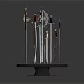 modern weapon cold weapon 3d model