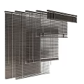 Stylish Metallic Blinds For Window Decoration