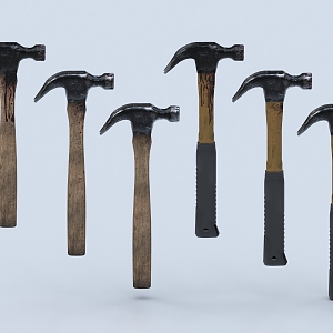 Hammer Hardware Tools 3d model