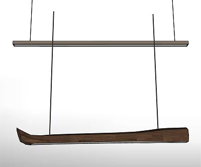 Modern chandelier 3d model Modern chandelier 3d model