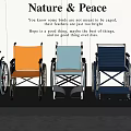 Medical Equipment Display With Various Types Of Wheelchairs For Mobility Support