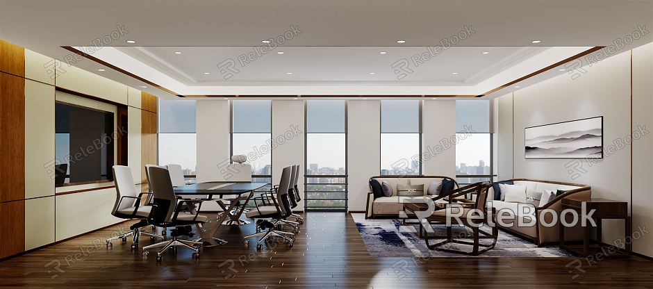 Modern Meeting Room VIP Reception model