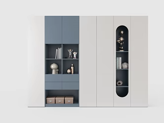 Modern Jewelry Locker 3d model