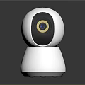 Smart White Spherical Security Camera With HD Lens For Home Surveillance