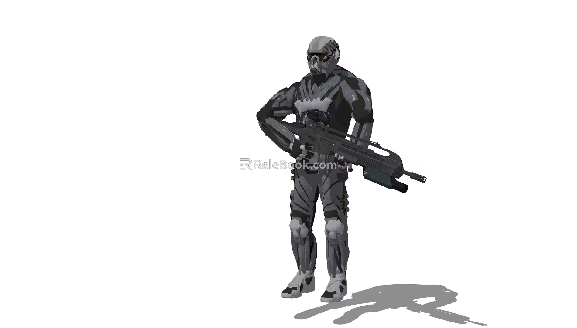 Modern Game Character Island Crisis 3d model