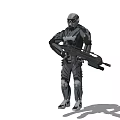 Modern Game Character Island Crisis 3d model