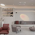 Modern Beauty and Hair Salon Interior With Styling Chairs Workstations and Elegant Decor