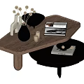 Tea Table Combination 3d model