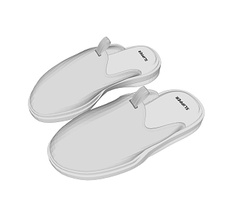 Modern Slippers Hotel Slippers 3d model