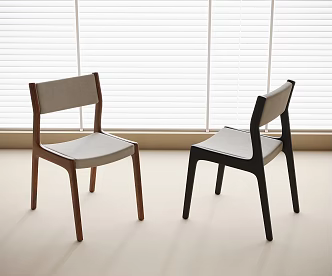 Modern Dining Chair Single Chair 3d model