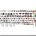 Assorted Fashionable Hats and Clothing Apparel for Various Casual Style Needs