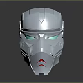 Sci-Fi Helmet Alien Helmet High Tech Helmet Game Helmet 3d model