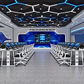 Virtual Image Room 3d model