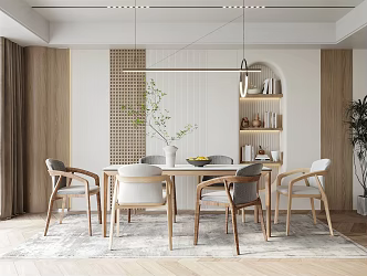 Modern Restaurant 3d model