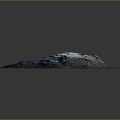 Volcanic Geographical Vein Terrain Mountain Shape Ridge Beam Valley Mountain Range Gorge Geomorphology Mountain Peak Mountain 3d model