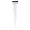 Elegant Modern Crystal Chandelier Featuring Hanging Crystals And Long Pendant Design