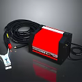 Professional Red Black Welding Machine With Power Cable And Clamps Tool