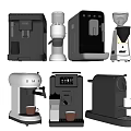 Stylish Modern Kitchen Appliances With Various Designs And Functions For Home Use 3d model