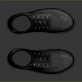 Classic Black Leather Ankle Boots With Lace Up Design And Sturdy Sole