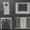 Modern Shower Sauna Equipment With Glass Enclosures And Stainless Steel Frames