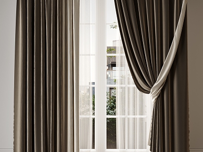 home curtain 3d model