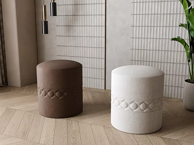 Jane Ou Stool 3d model