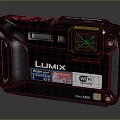 LUMIX Tough Digital Camera With Waterproof Shockproof WiFi And Full HD Capabilities