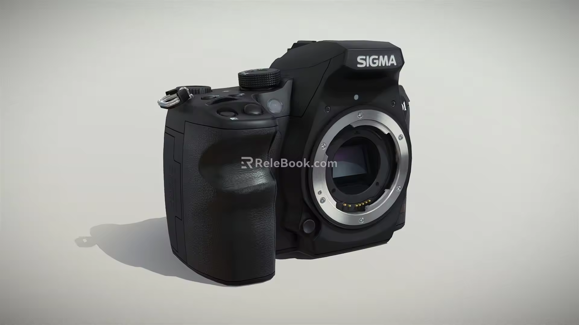 modern camera merrill lynch digital slr camera 3d model