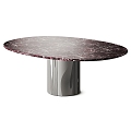 Minotti Dining Table Marble Dining Table 3d model