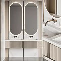 Modern sink double sink 3d model