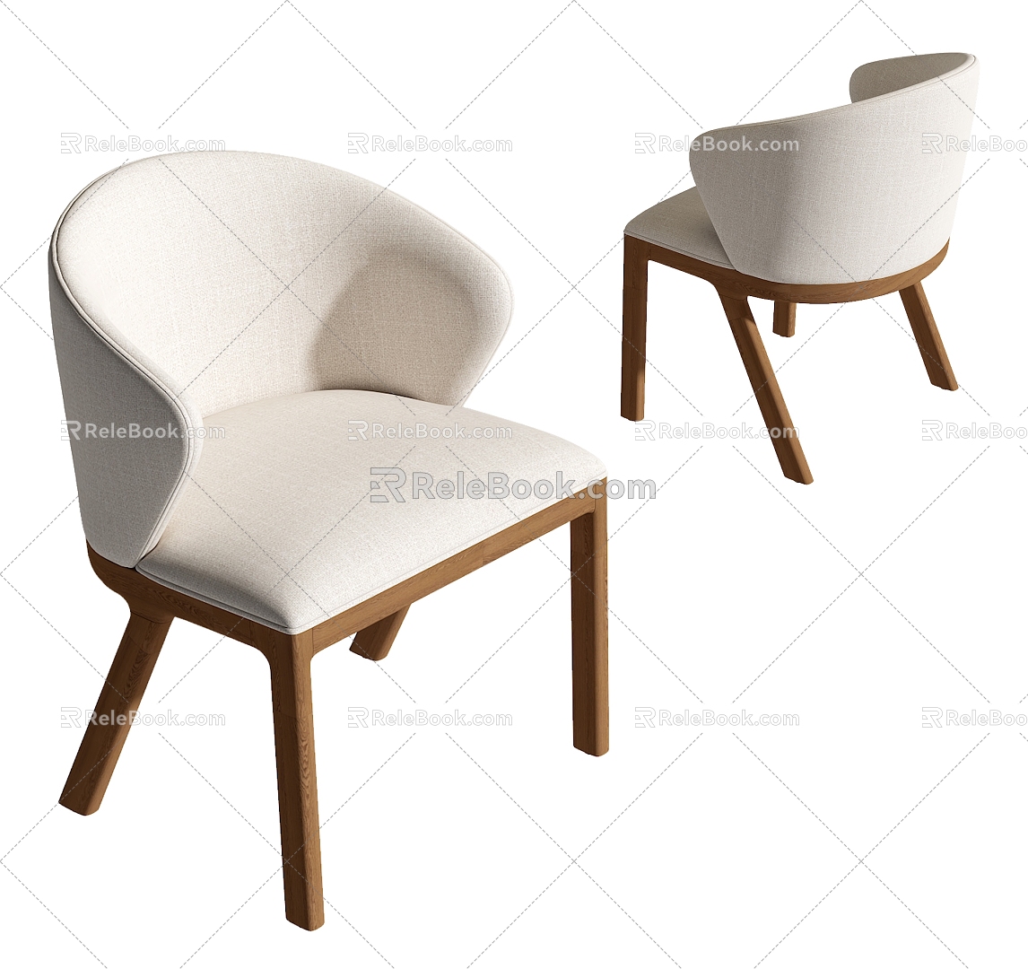 single chair 3d model