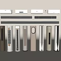 Modern Air Conditioner Fans With Various Styles Including Wall Mounted And Floor Standing Designs