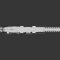 Modern Tactical Rifle With Scope Ergonomic Grip And Black Rail System Design