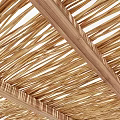 Various Woven Architectural Components With Wooden Frames And Intricate Grille Designs