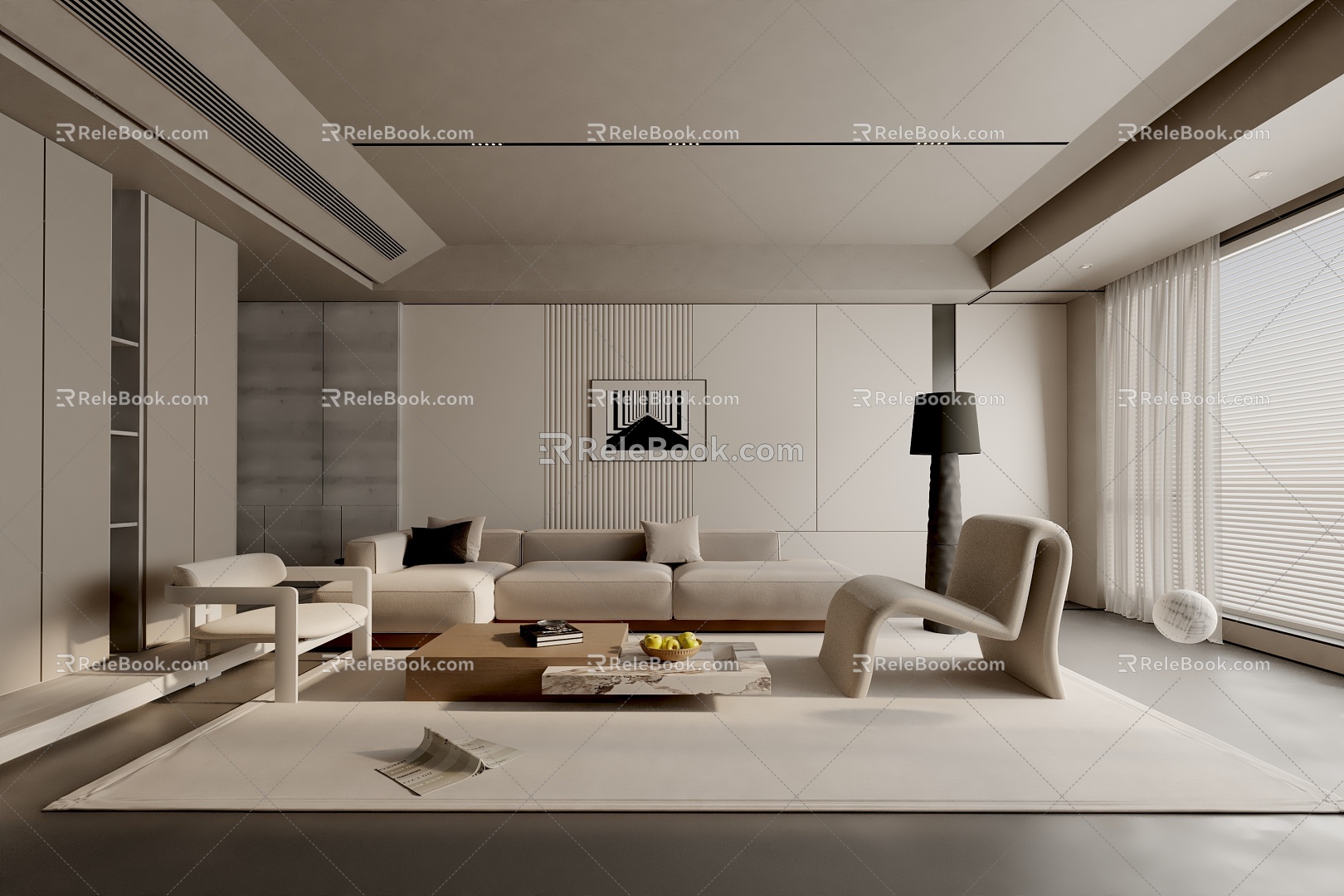 Living room 3d model