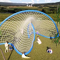 Modern climbing net steel structure children'special-shaped climbing amusement facilities 3d model