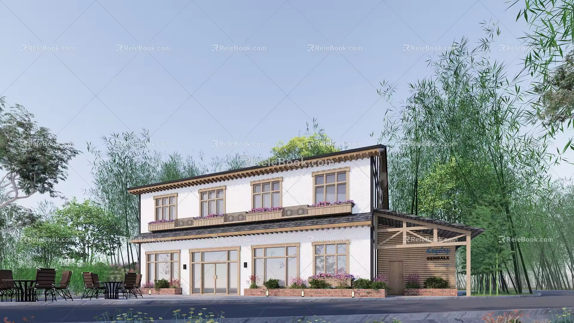 Chinese Architecture Rural Architecture 3d model