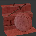 Modern Shield 3d model