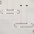 Chandelier Decorative Chandelier Bar Table Chandelier 3d model