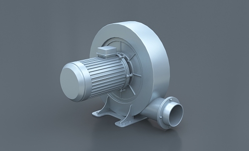 Industrial Fan Blower Exhaust Fan Equipment 3d model