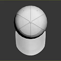 White Baseball Cap with Cartoon Smiley Face Closed Eyes and Pink Blush