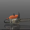 Heavy Duty Chainsaw Hardware Tool With Sharp Chain For Wood Cutting