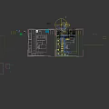 Elegant Modern Public Office Area With Cozy Lounge Seating And Spacious Functional Open Working Zones