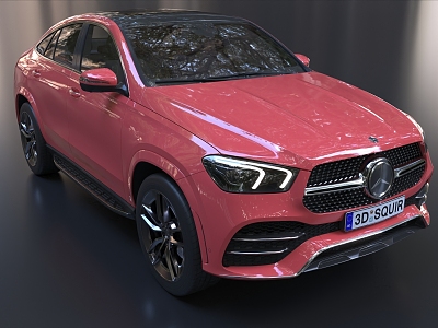 Mercedes-Benz GLE Mercedes-Benz Car Mercedes-Benz Car Mercedes-Benz Coupe 3d model