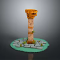 Columns Stone Columns Stone Columns Old Columns Roman Columns Roman Columns Classical Columns Greek Columns 3d model