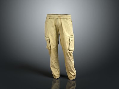 Modern Trousers Men's Trousers Women's Trousers Men's Trousers 3d model